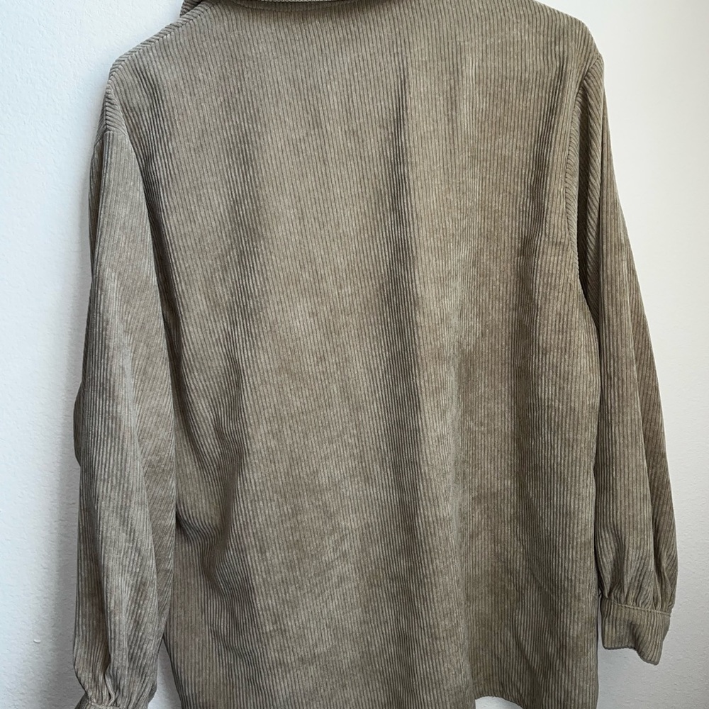 💗GET 20% OFF💗Nasty Gal Oversized Corduroy Button Up Shacket - Picture 2 of 5